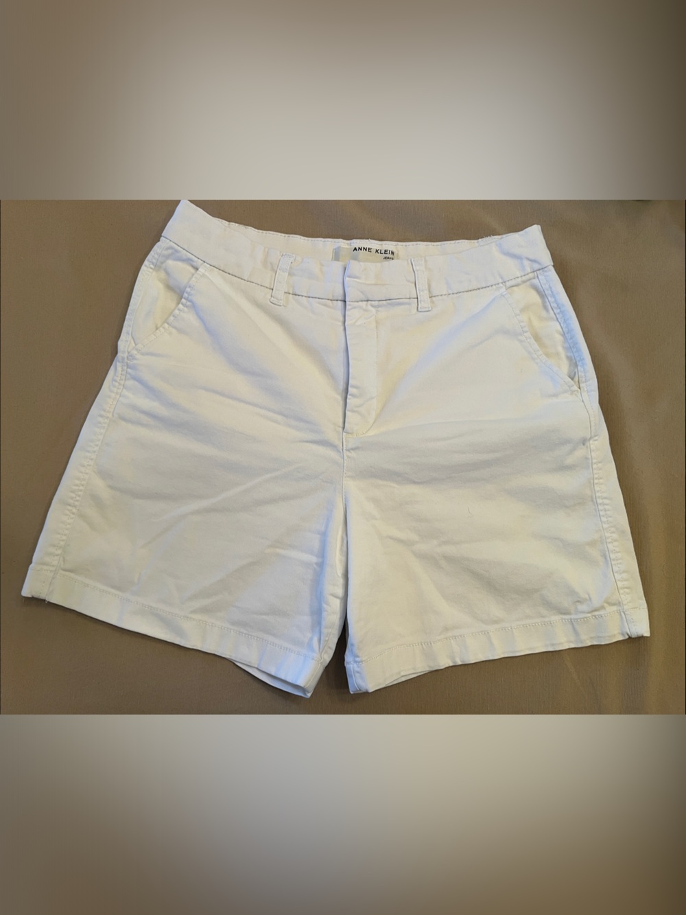 Anne Klein White Women's Bermuda Shorts